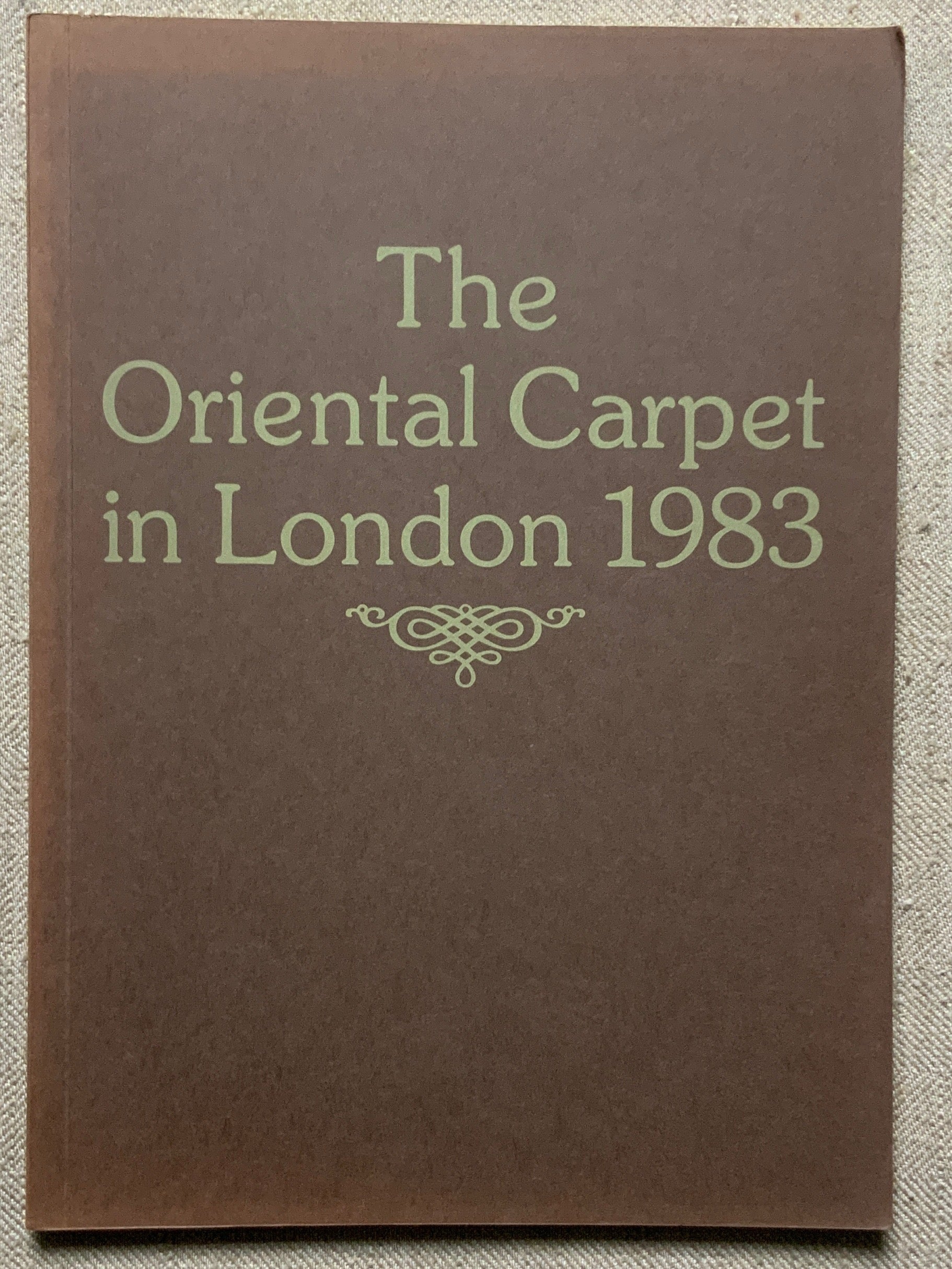 The Oriental Carpet in London ICOC 1983