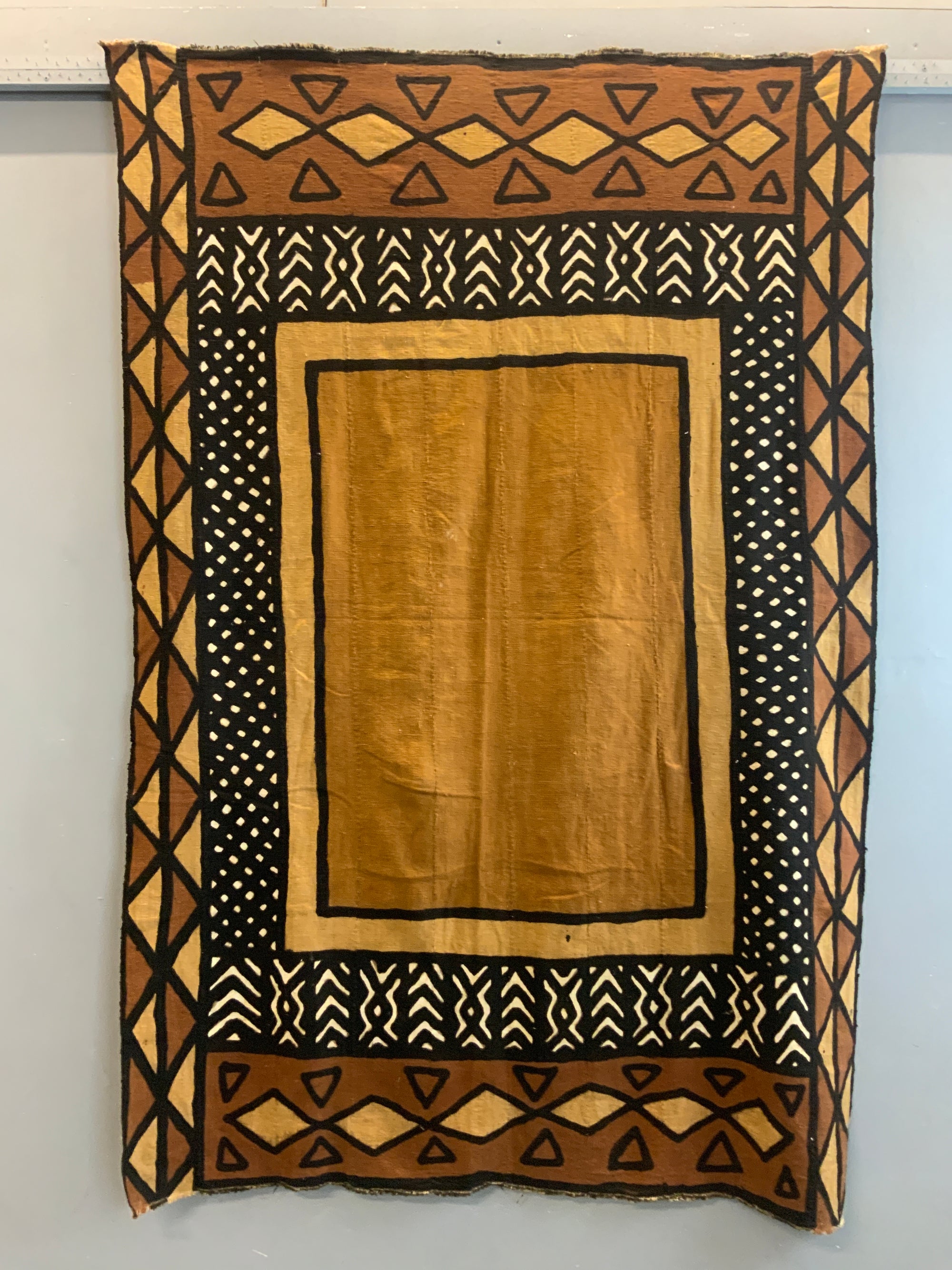 West African Mali Bogolan / Bogalanfini mud cloth (216 x 142cm)