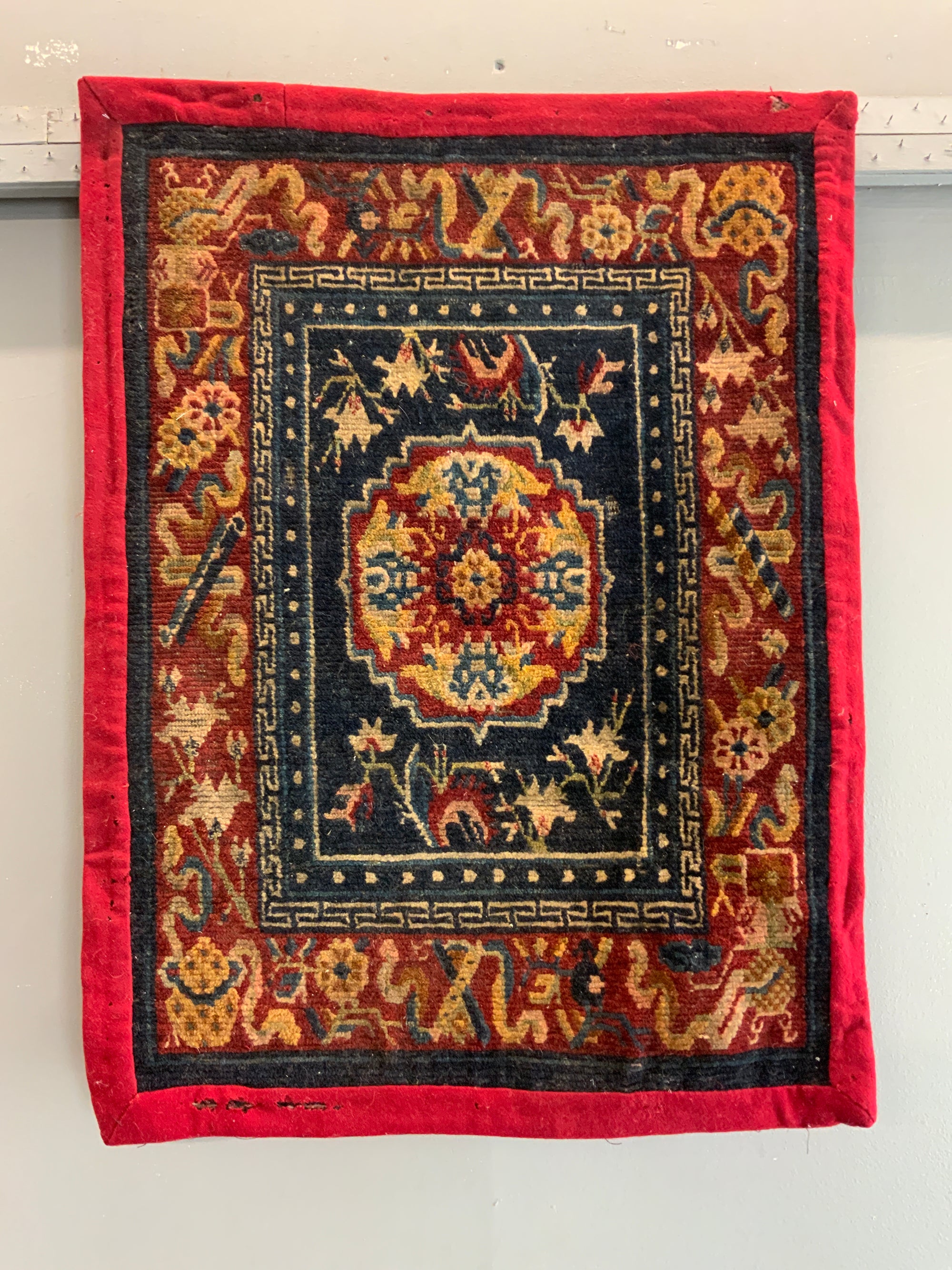 Tibet antique miniature mat (73 x 55cm)