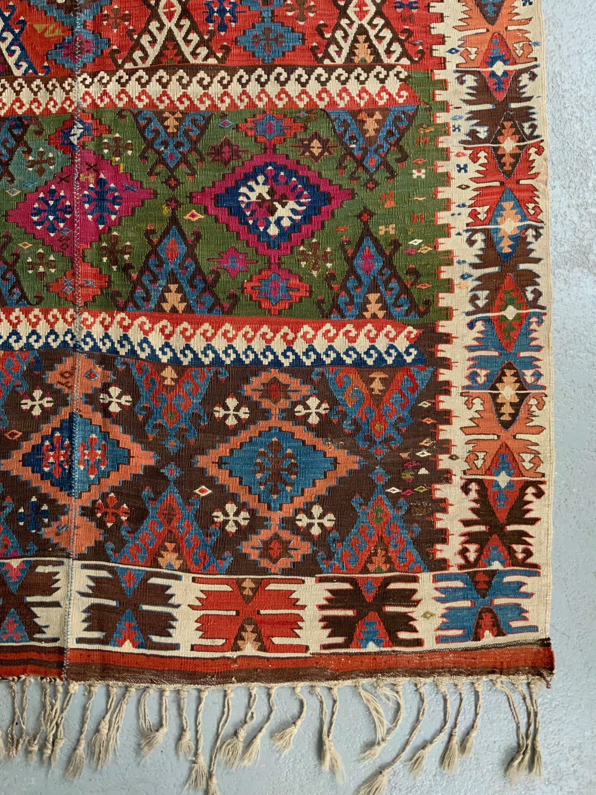 Vintage Kilim, 2024 Turkish Kilim, Runner Kilim, Antique Kilim, 23x79 inches Black Kilim, Anatolian Kilim, Stair Kilim, 11797