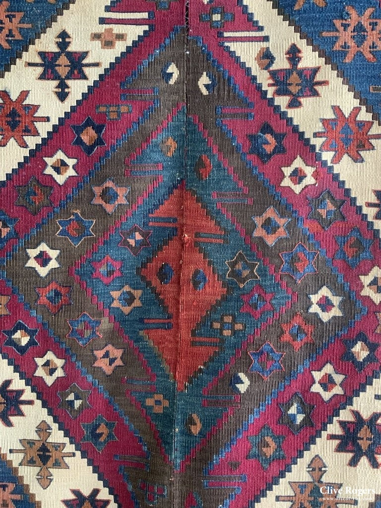 Vintage high quality Kilim, Area Kilim, Turkish Kilim, Antique Kilim, 40x97 inches Rainbow Kilim, Organic Kilim, Floor Kilim, 7724